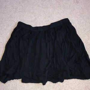 American Eagle Black Skater Skirt